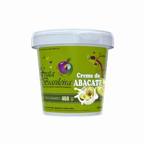 Pote 500 ml – 460 g Creme de Abacate C/6 un Fruta Brasileira