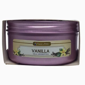 Vela Aromática Perfumada Vanilla 95 G Latinha