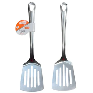 Espátula Vazada Akash Imports CRS-2753 - Cozinha Prática e Resistente para Preparos Rápidos