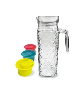 JARRA DE VIDRO ELEGANTE SEU LAR