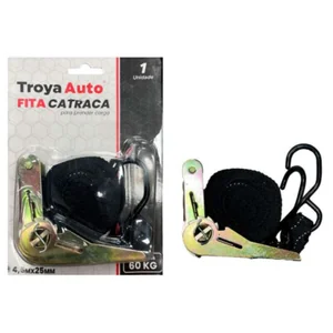 Fita Catraca para  Prender Carga Akash Imports TRY-0096 – Alta Resistência e Durabilidade