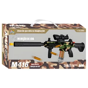 Metralhadora  com Cartucho TK-AB6580 Toy King - Divertido para todos os kid 