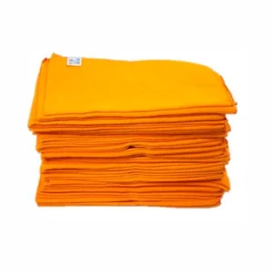 Flanela Laranja para Limpeza 38cm X 58cm