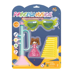 Conjunto Garota Musical TK-AB4316 Toy King - Divertido para todos os kid 