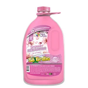 Limpador Perfumado Só Brilho 3lt - Flor De Cerejeira