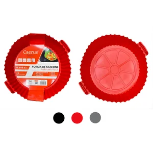 Forma de Silicone para Air Fryer Akash Imports CRS-2573 Antiaderente e Resistente ao Calor