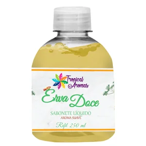 Refil 250ml Sabonete Líquido Erva Doce