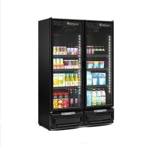CONSERVADOR E EXPOSITOR DE BEBIDAS FRIOS E LATICÍNIOS GCVR-950 PR GELOPAR