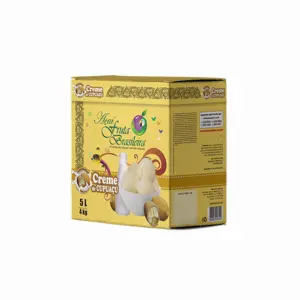 Caixa 5 litros – 4 kg Creme de Cupuaçu Fruta Brasileira