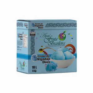 Caixa 10 litros – 8 kg Creme de Algodão Doce Fruta Brasileira