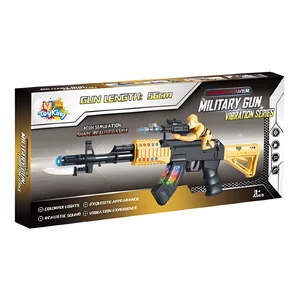 Metralhadora  com Soldado TK-AB2616 Toy King - Divertido para todos os kid 
