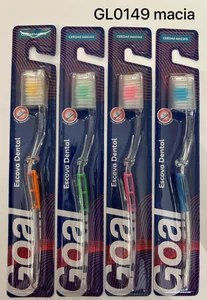 Escova dental para adulto goal gl0149 media pacote com 12un
