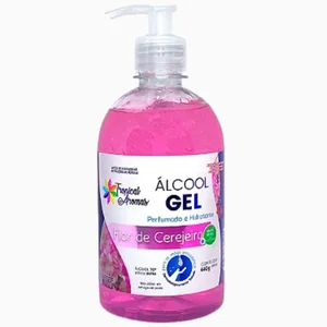 Álcool Em Gel Perfumado Flor De Cerejeira 440Gr