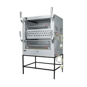 FORNO A GÁS 45X45 CM COM 2 CÂMARAS E CAVALETE GAS REF 1-E C/CAV FORNO A GÁS 45X45 CM 