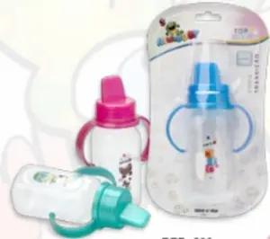 Copo Top Clean Transição NEW BABY Ref 206 Infantil Com Bico E Alças Para Treinamento 300ml