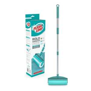 Rolo Adesivo Lavável com Cabo Extensível Flash Limp  PREÇO SOB CONSULTA