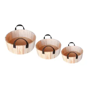 Bandeja Alta de Madeira Ref. M57, M58, M59 - Elis Artesanatos