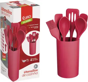 Euro Home - Conjunto de Gadgets de Silicone 7 Peças - SIL3338-VM