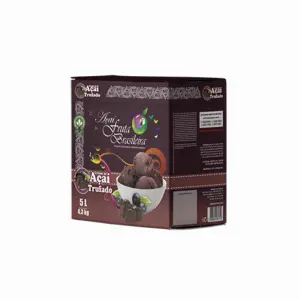 Caixa 5 litros – 4,3 kg Açaí Trufado Fruta Brasileira