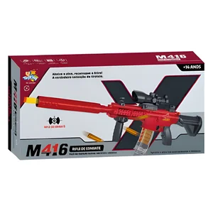 Metralhadora  com Cartucho TK-AB6580 Toy King - Divertido para todos os kid 