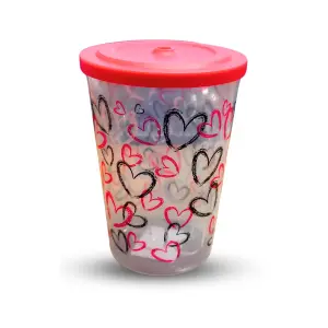 Copo Canudi 450ml Meninas Sortidos AZZU Ref 1420CN Colorido Infantil