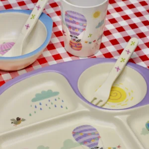 KIT Alimentação 5 Peças Lila Home LH426 – Prático, Resistente e Perfeito para o Dia a Dia