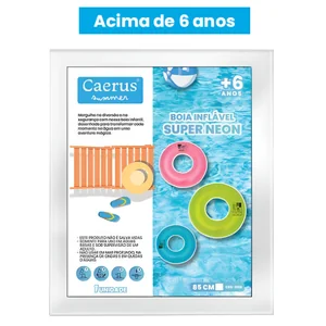 Bóia Neon Akash Summer CRS-1956 – Diversão Refrescante e Colorida para Piscina