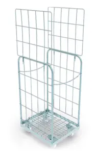 Carrinho Roltainer 500 KG com lateral superior Modelo: L422.002