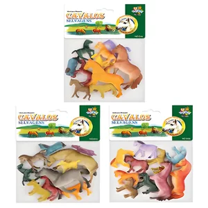 Mini Cavalos  Emborrachados TK-1502 Toy King - Divertido para todos os kid 
