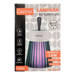 Lâmpada Repelente UV Akash Imports CRS-2219 – Proteção Contra Insetos com Luz Ultravioleta