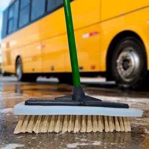 Vassoura Lava Ônibus com espuma (rosca 23mm)