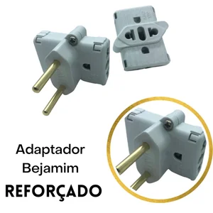 Adaptador Tomada D Benjamim Multiuso Plug Elétrico 10A 
