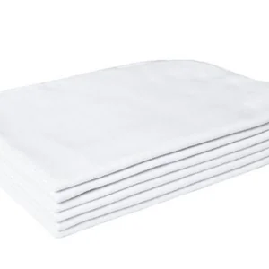 Flanela Branca para Limpeza 38cm X 58cm