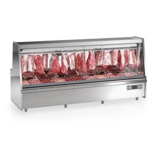 BALCÃO FRIGORÍFICO CONSERVAÇÃO E EXPOSIÇÃO DE CARNES GATS-300 AI GELOPAR
