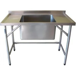 Pia 1,50 Inox c/1 Cuba 60x50x35 PIA FRITOMAQ