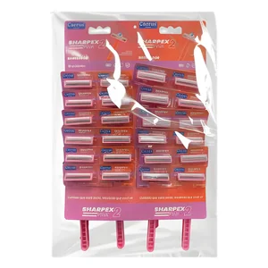 Barbeador Sharpex Pink 2 Akash Imports CRS-2382 – Prático, Moderno e de Alta Precisão