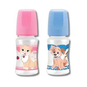 Mamadeira Linha Premium Chérie & Duke Cinturada 140ml