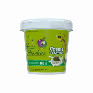 Pote 500 ml – 460 g Creme de Papaia C/6 un Fruta Brasileira