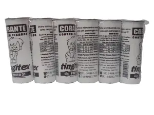 Tingitex Corante Preto 31 c/6 Unidades – Cor Intensa e Renovação para Tecidos
