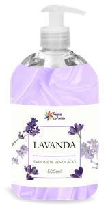 Sabonete Perolado C/ Valvula 500 ml (Colorido) - Lavanda