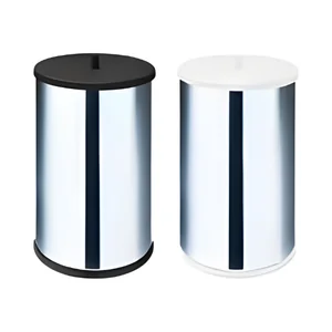 LIXEIRA EM INOX TAMPA SIMPLES COLORIDA 9,1L HOME CAIXA Martinazzo