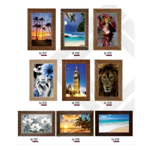 Quadros Larga 7cm Medidas 60x90cm Ref. 425