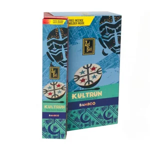 Incenso Bamboo Kultrun Zed Black Ref. ZBK03