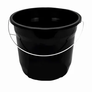 Balde Preto 5L PlasMotta Ref. 40 