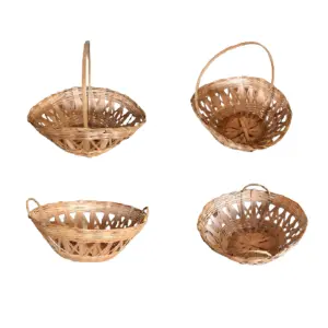 CESTA CRIVO DE BAMBU