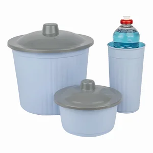 Kit Pia 3 Pçs Color Chilincado PlasMotta Ref. 93
