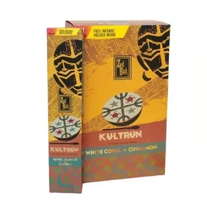 Incenso Copal Branco + Canela Kultrun Zed Black Ref. ZBK09