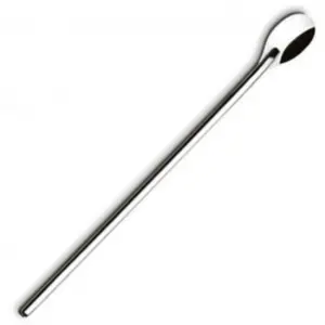 Colher Para Suco 30cm Inox Ref. SQ3514 SQ Resistente E Duravel Para Uso Domestico E Profissional