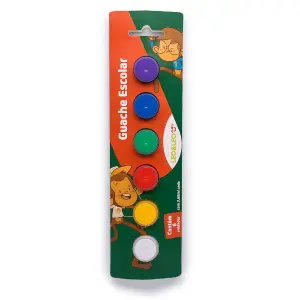 Guache Escolar 6 Cores Leo&Leo – Ref. 74013
