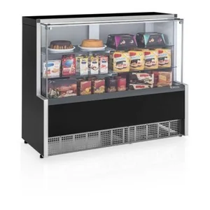 GELADEIRA VITRINE NEUTRA P/ PRODUTOS EM CONDIÇÃO AMBIENTE MPNA-140R PR GELOPAR